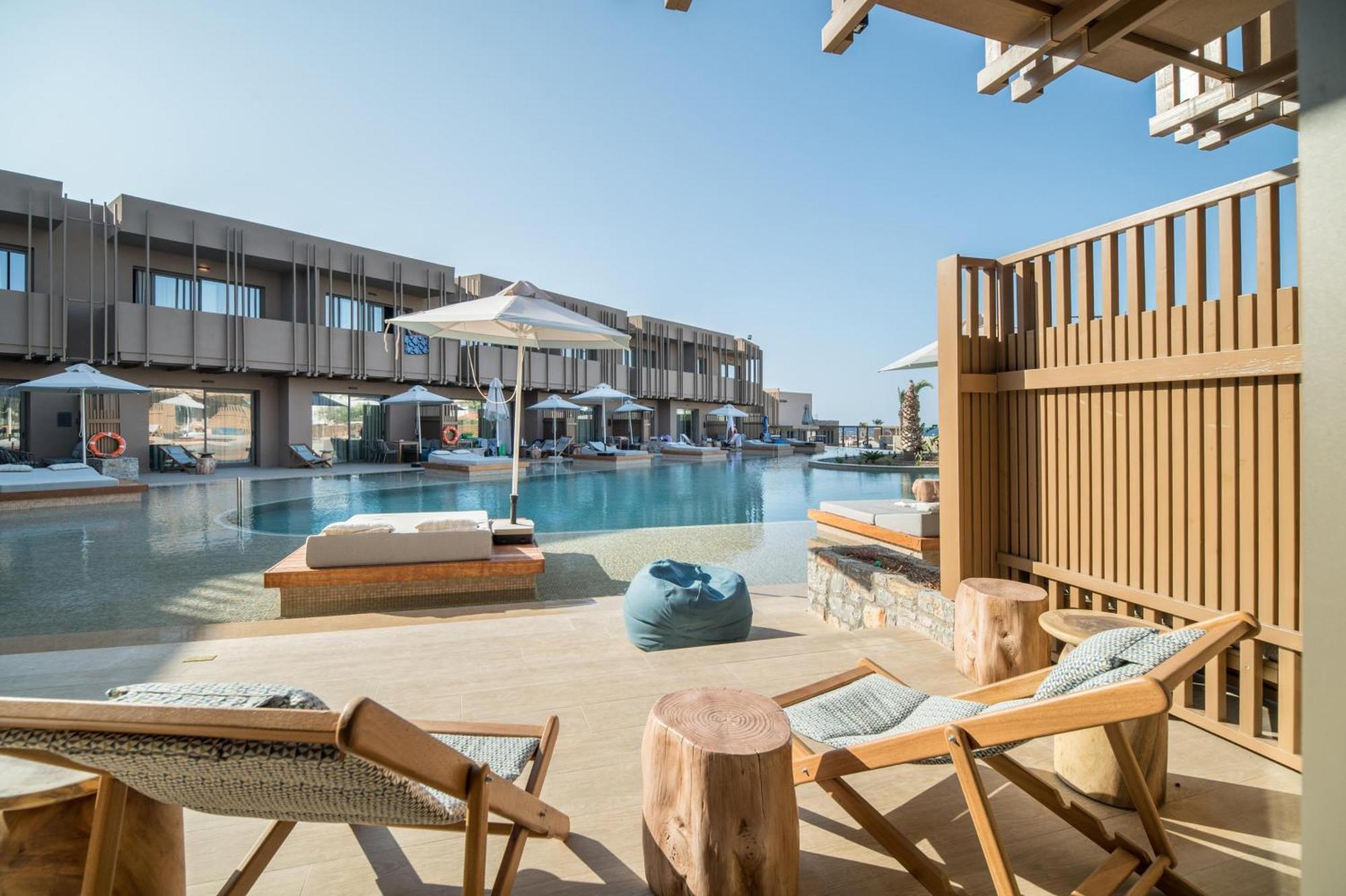 Senseana Sea Side Resort & Aquadventure Аналипси Экстерьер фото